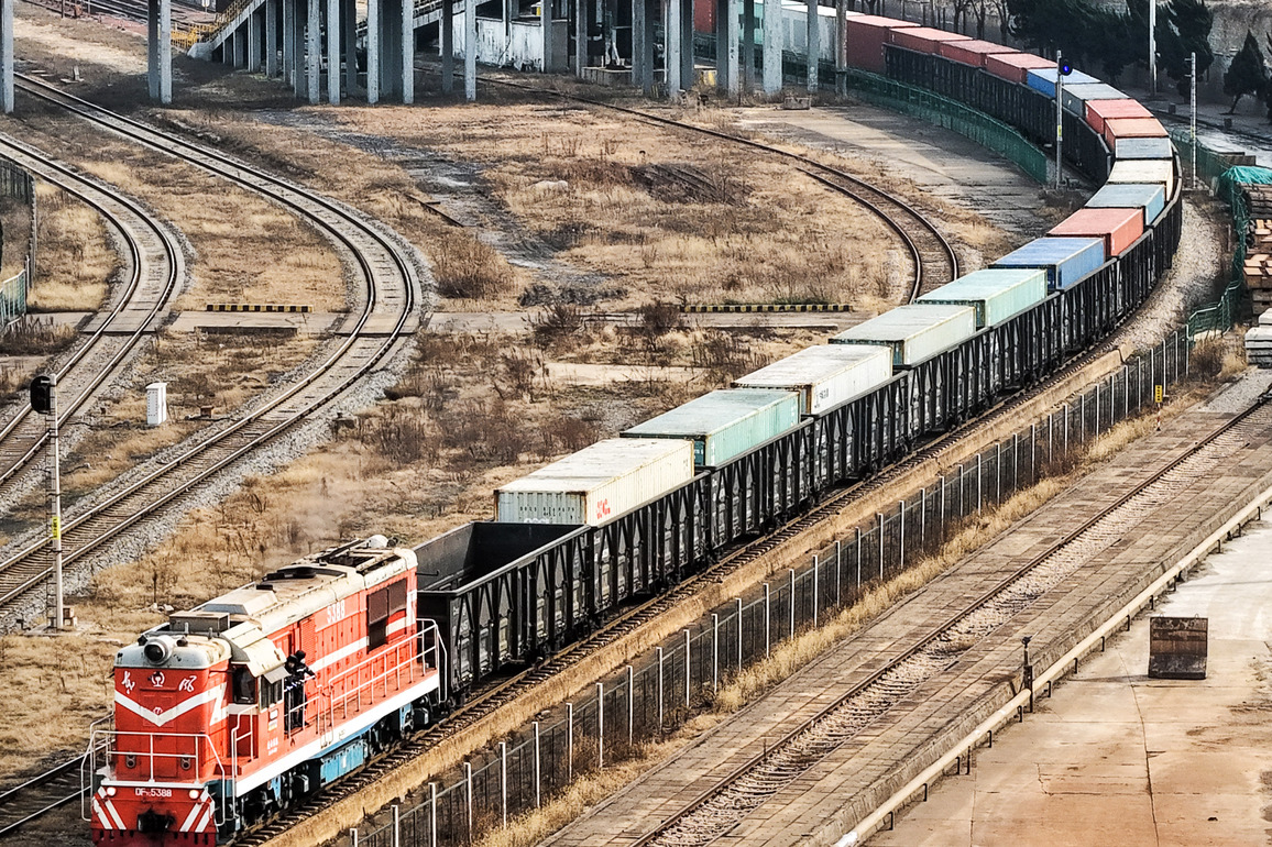#CHINA-JIANGSU-LIANYUNGANG-CHINA-EUROPE FREIGHT TRAIN-2026 (CN)