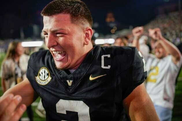 Diego Pavia, No. 14 Vanderbilt eager to tune out Kentucky