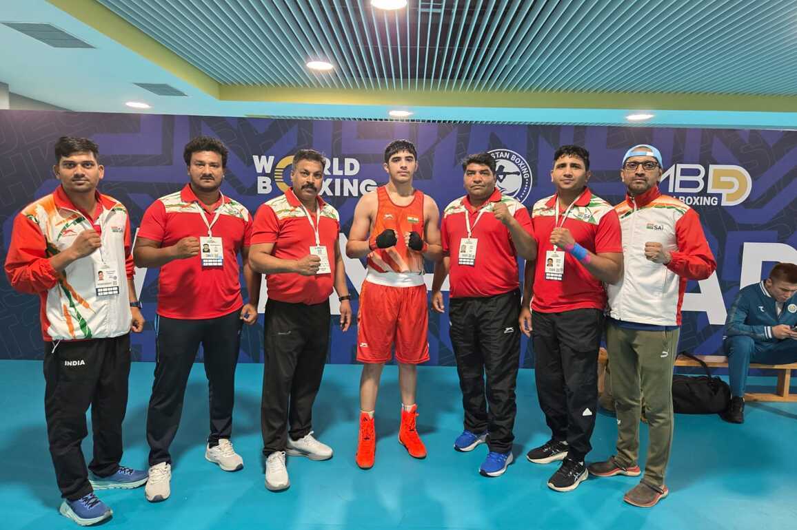 Asian U17 Boxing C'ships 2026: Indian boys confirm 5 medals with strong QF showing