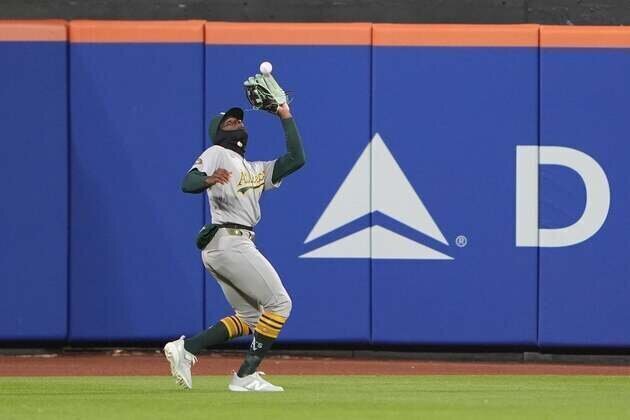A's Denzel Clarke making it 'look easy' ahead of rematch vs. Rangers