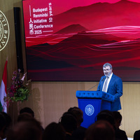 HUNGARY-BUDAPEST-RENMINBI INITIATIVE CONFERENCE 2025