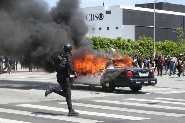 US Protests, Clashes with Police, Erupt in Dozens of Cities