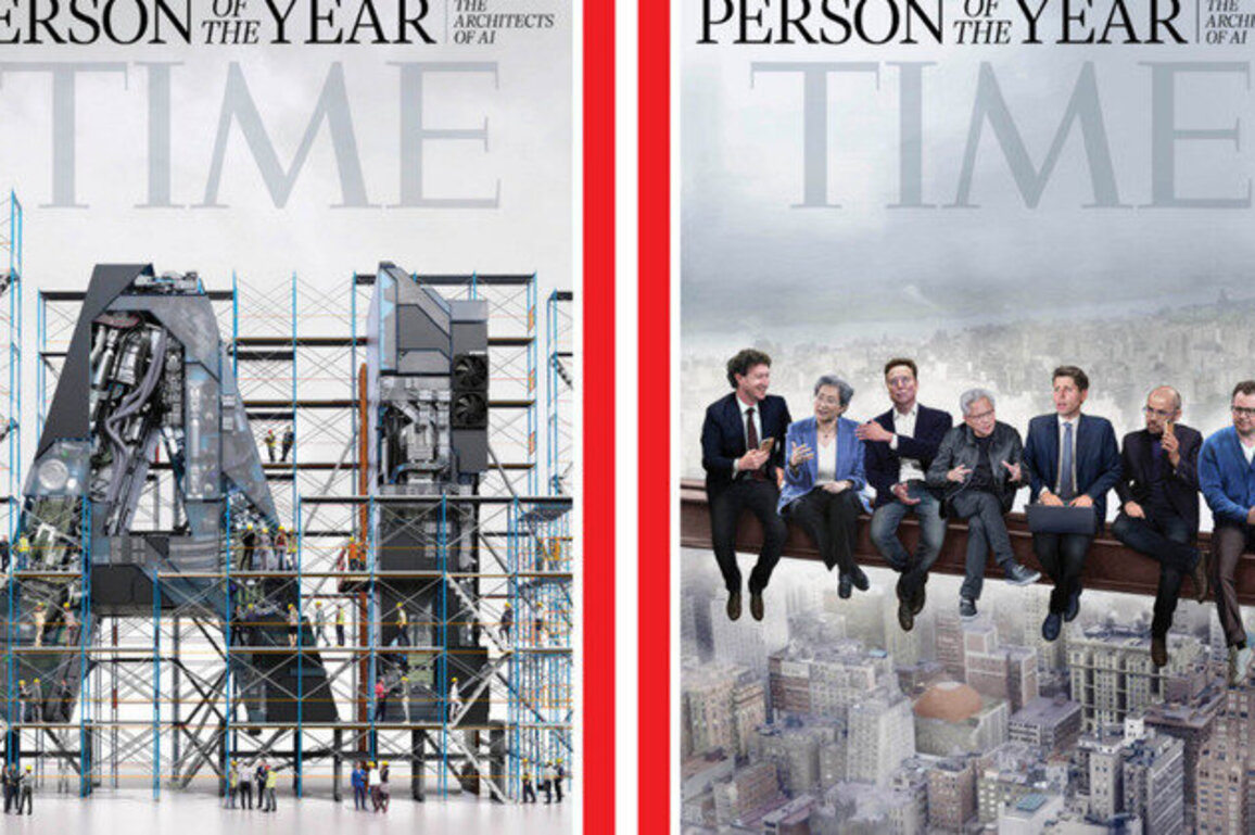 Time magazine names 'Architects of AI' as 2025 'Person of the Year'