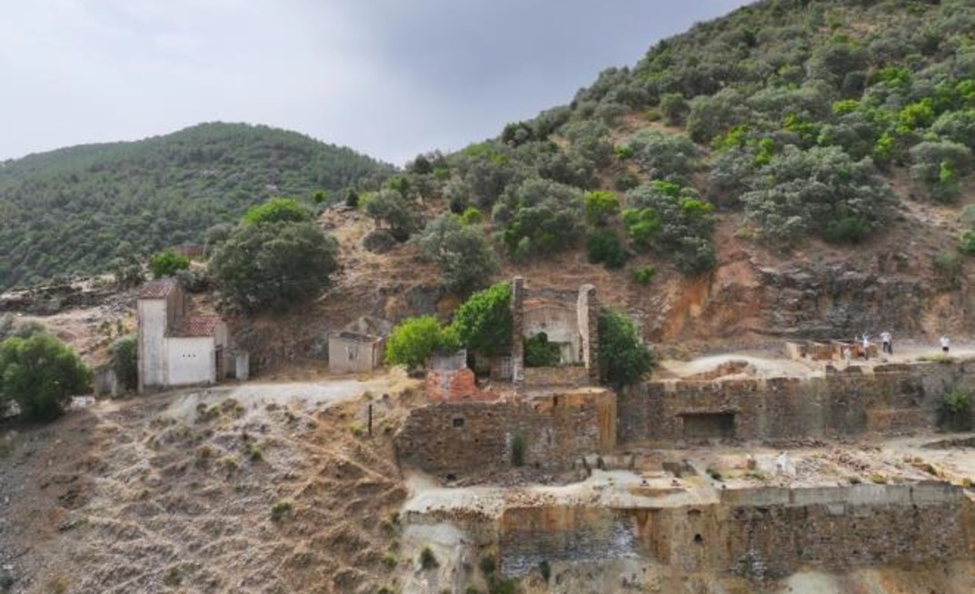 The historical lead mine