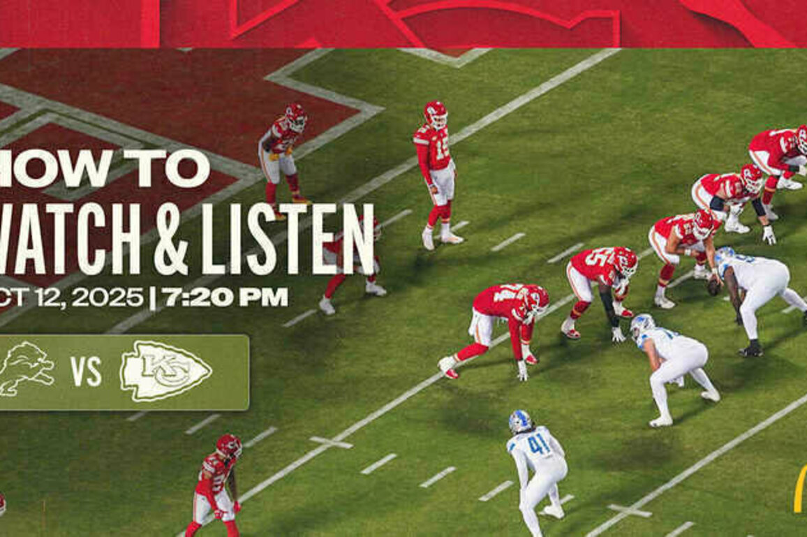 How to Watch and Listen | Week 6: Lions vs. Chiefs