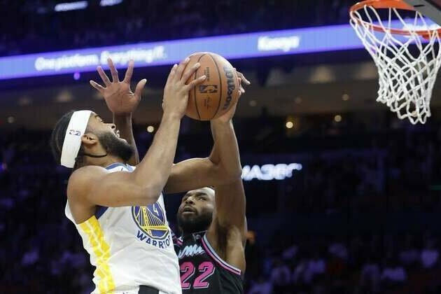 Bam Adebayo returns to help Heat top short-handed Warriors