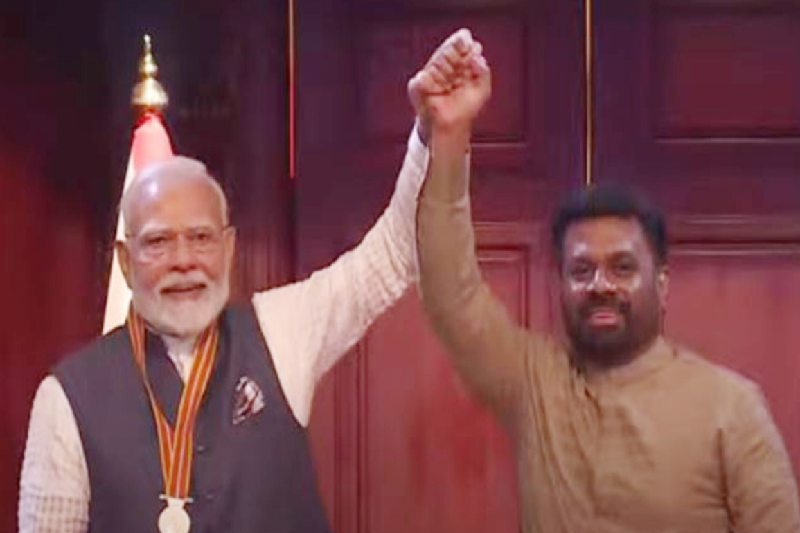 Sri Lankan President honours PM Modi with highest award-Mitra Vibushana