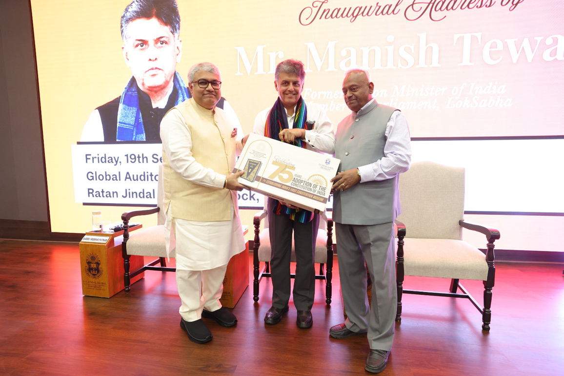 Self-Reliance and Multi-Alignment will Guide India's Future: Manish Tewari, M.P. at Jindal Policy Conclave