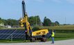 Vermeer’s PD25R pile driver is said to represent a significant leap forward in solar installation technology