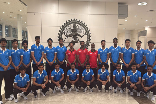 Indian Junior Men's Hockey Team arrives in Chennai for FIH Hockey Men's Junior World Cup