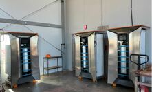 Three of Orexplore's Geocore X10 units.