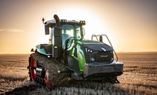  Fendt's latest MT tracked Vario tractors peak at 502kW. Image courtesy AGCO.