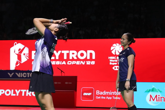 (SP)INDONESIA-JAKARTA-BADMINTON-INDONESIA OPEN-WOMEN'S DOUBLES-SEMIFINALS