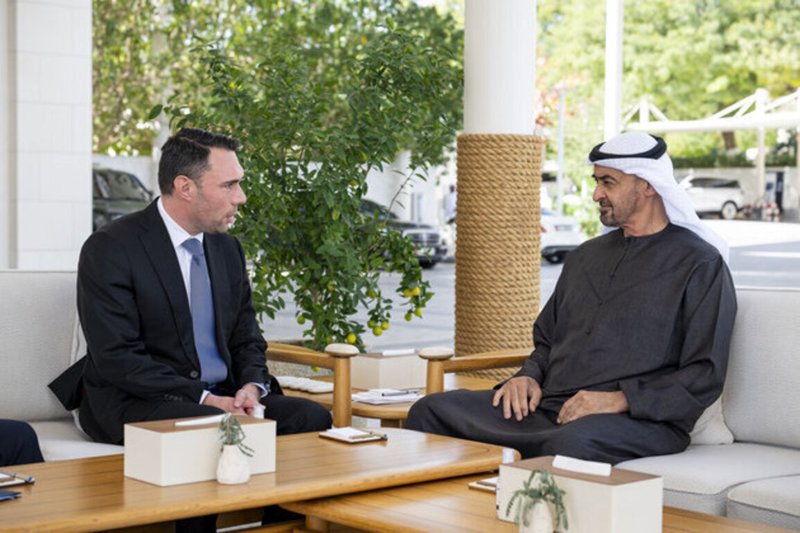 UAE President receives Hungarian Prime Minister's Chief National Security Adviser