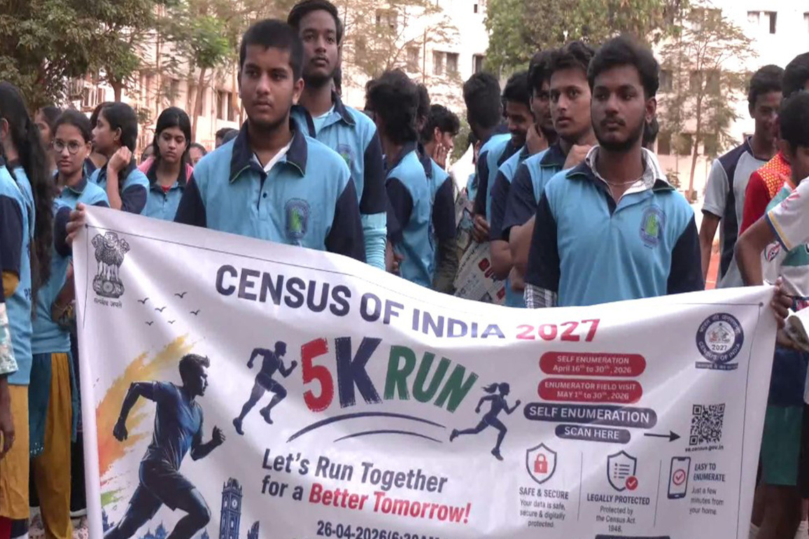 Vijayawada hosts 5K run to boost public participation in Census 2027 self-enumeration drive
