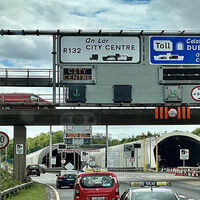 Toll increases by 1 euro on some motorways in Dublin
