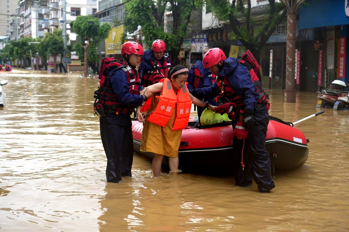 Update: Six dead in southwest China flooding