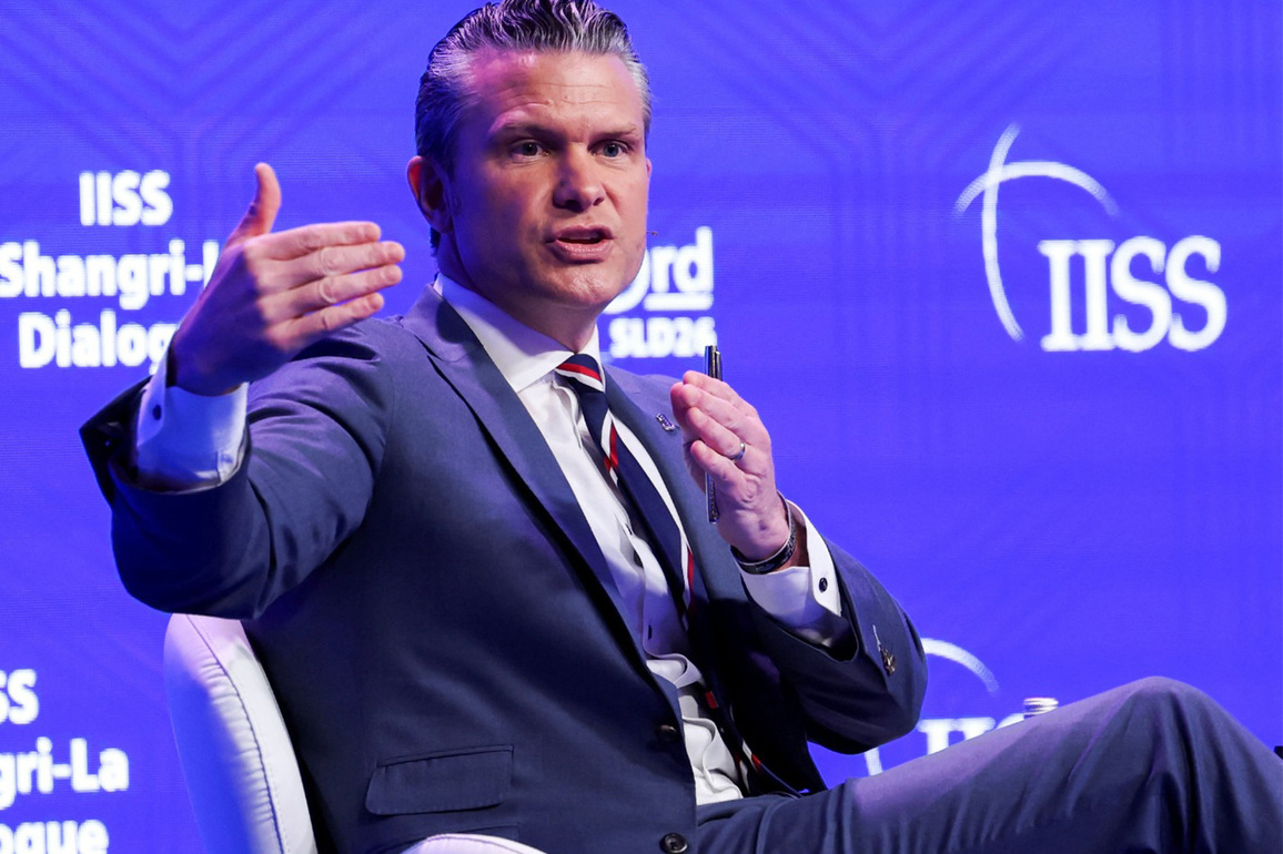 Hegseth says US blockade in Strait of Hormuz is "very much still in place"