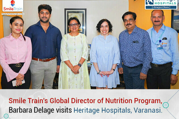 Smile Train's Global Director of Nutrition Program visits Heritage Hospitals, Varanasi