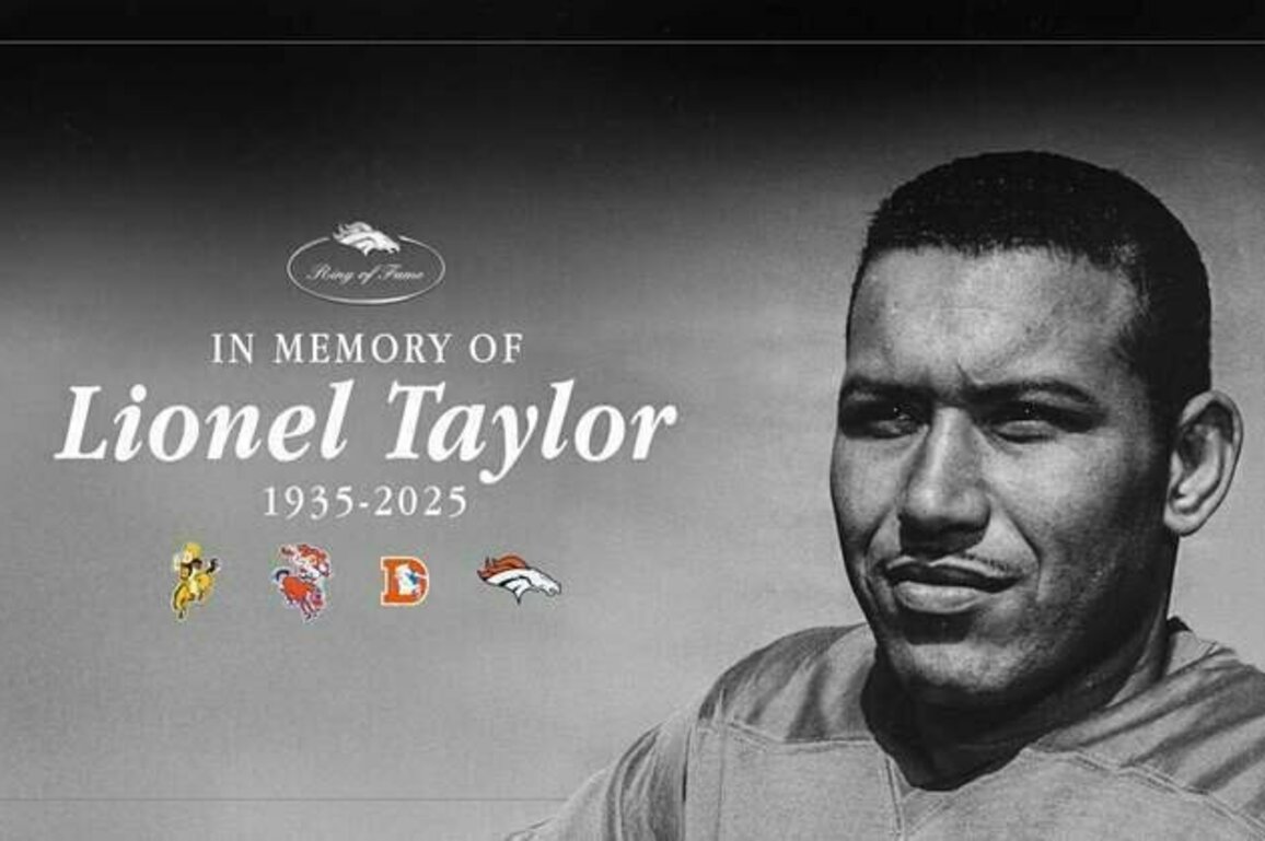 Broncos mourn passing of Ring of Famer Lionel Taylor