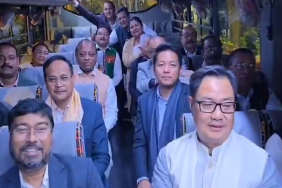 "Family atmosphere throughout": Rijiju thanks PM for hosting MPs for dinner