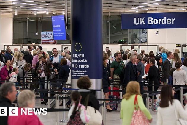 Record 111,000 UK asylum applications in past year, figures show
