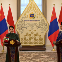 INDONESIA-JAKARTA-MONGOLIA-FM-VISIT