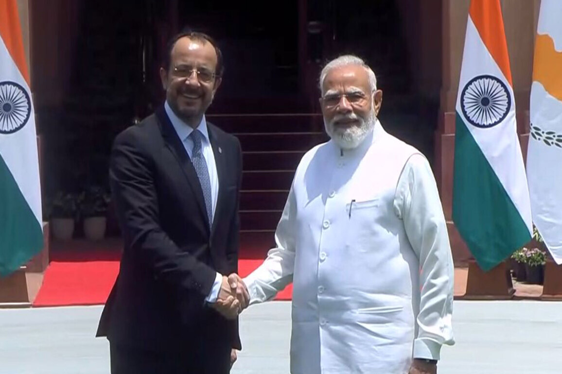 PM Modi meets Cyprus President Nikos Christodoulides in Delhi; Discussion on expanding bilateral cooperation on agenda