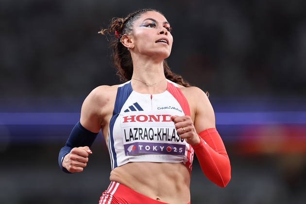 (SP)JAPAN-TOKYO-ATHLETICS-WORLD ATHLETICS CHAMPIONSHIPS-WOMEN'S HEPTATHLON-100M HURDLES