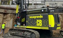 The first CB20 manufactured and the first machine of the new Casagrande CB Series making its jobsite debut in Belgrade, Serbia