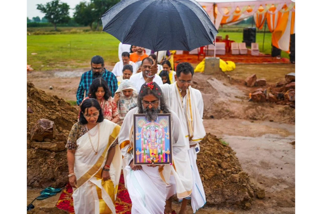 A Divine Homecoming: Vrindavan Guruvayur Temple Anchors Sacred Foundation