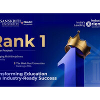 Uttar Pradesh Gets Its Academic Champion as Sanskriti University Secures Rank 1 Among Emerging Multidisciplinary Universities