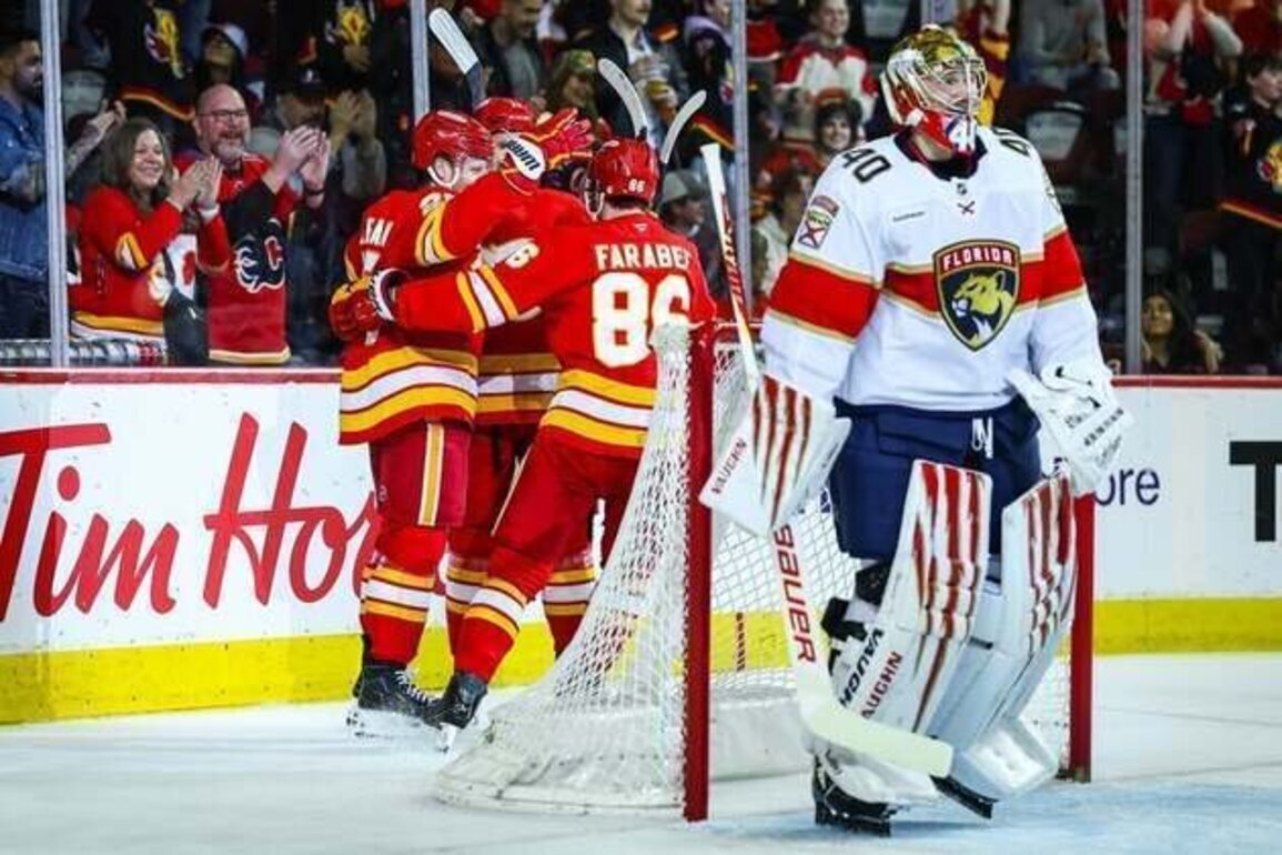 Flames defeat Panthers for 7th straight time at home