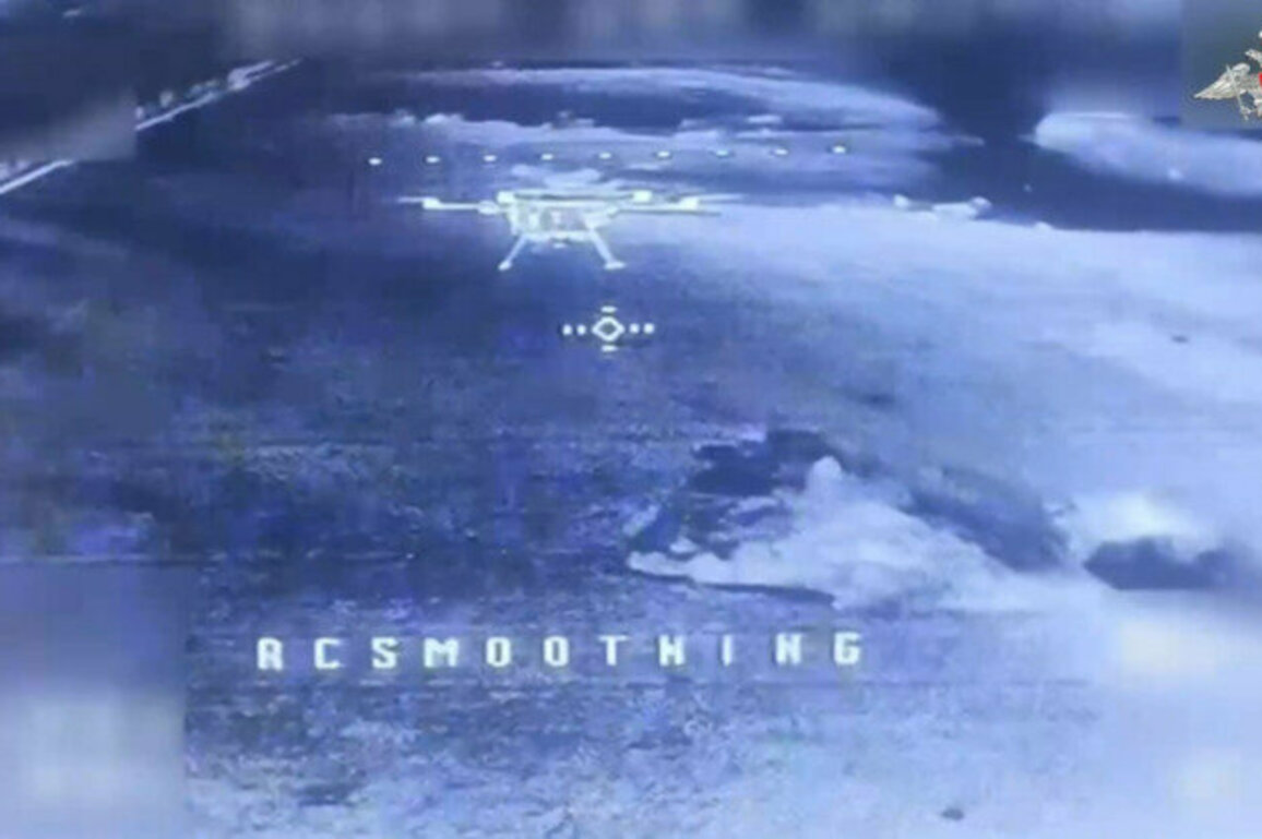 Russian forces take out Ukrainian rotorcraft drone bombers  MOD 