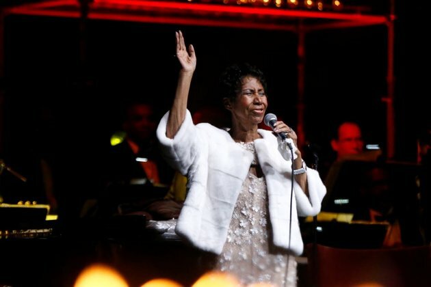 Stevie Wonder, Jesse Jackson Visit Ailing Aretha Franklin