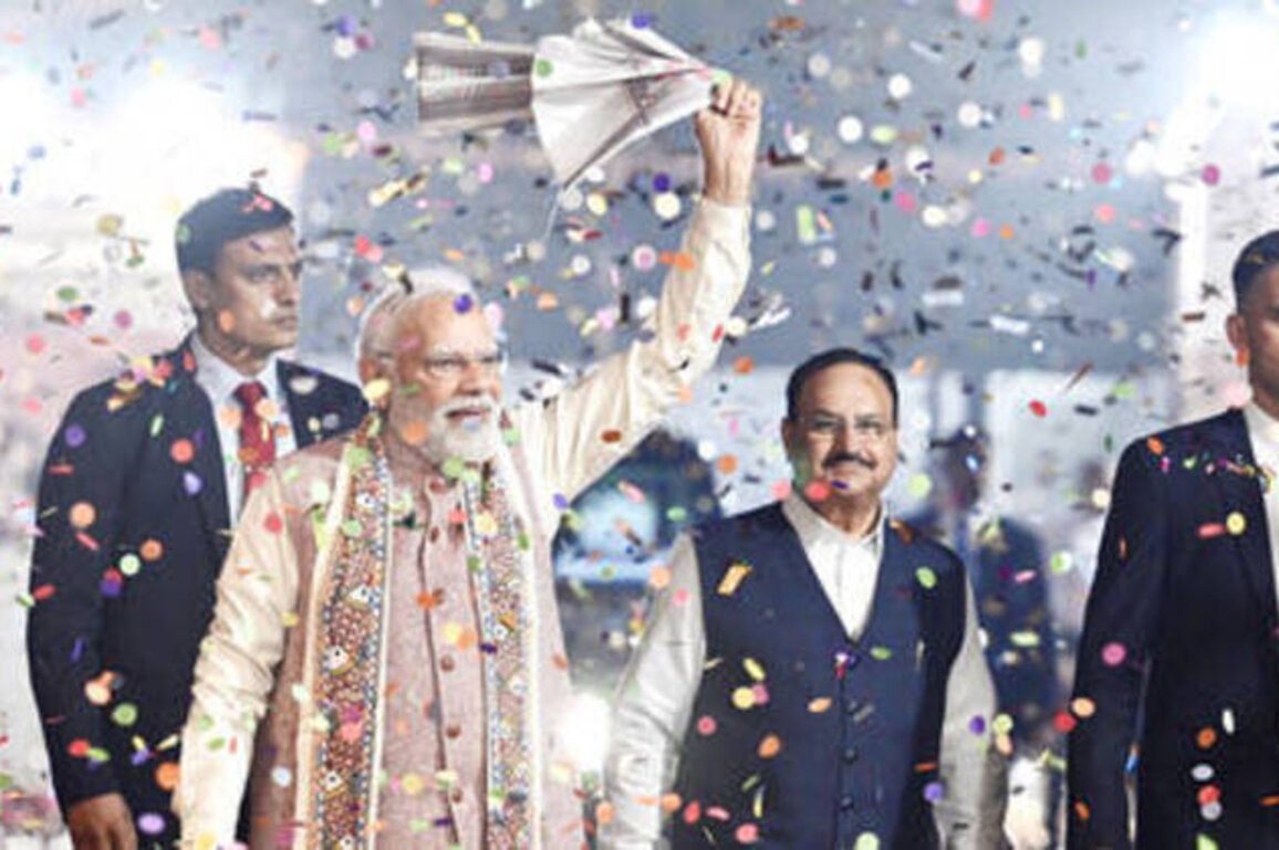 India's Modi hails landslide victory in crucial election