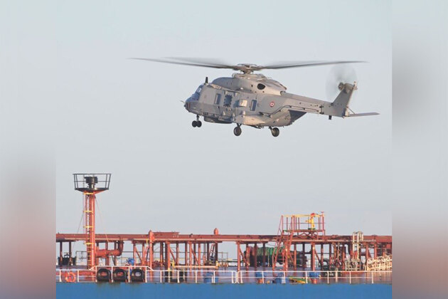 French navy boarded Russian "shadow fleet" oil tanker in Mediterranean: Macron