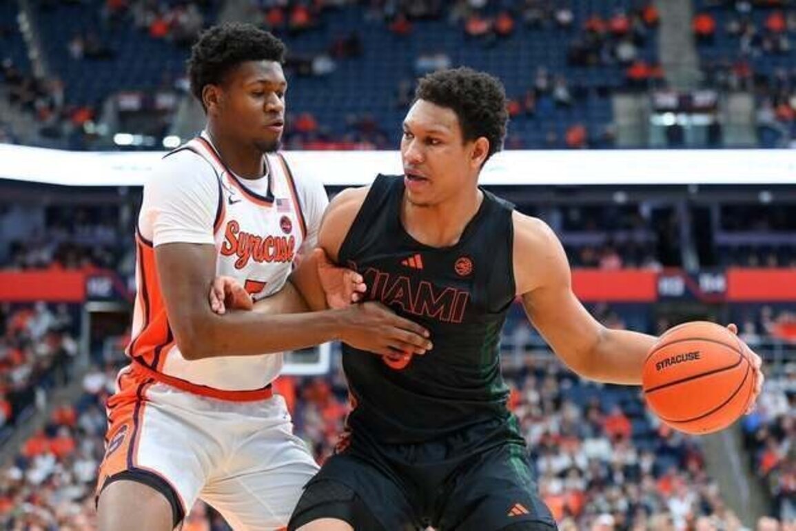 Miami snaps two-game skid with road win over Syracuse