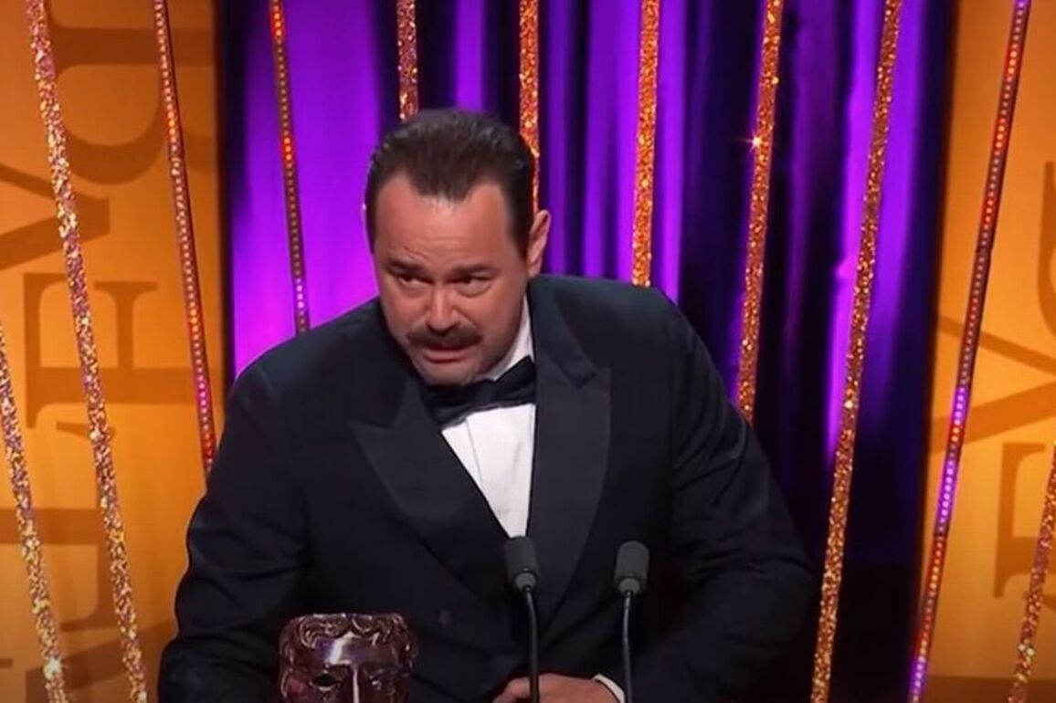 Danny Dyer's sweet four-word remark to daughters as he wins first ever BAFTA TV Award