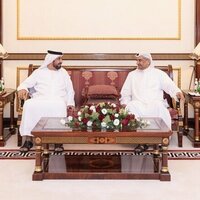 Fujairah Ruler receives Arab Parliament Speaker