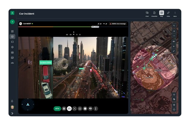 Dubai Police UASC and AirHub collaborate to advance drone as first responder program