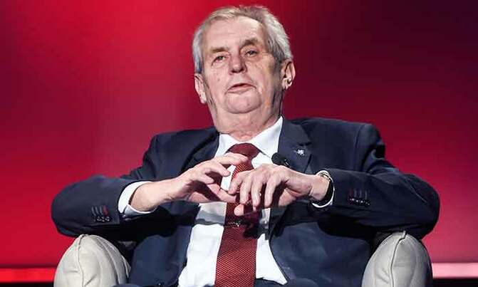Political opposites face off in Czech presidential showdown Political opposites face off in Czech presidential showdown