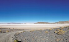  Looking east across the Hombre Muerto