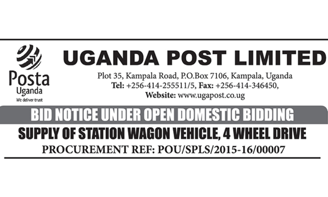 Uganda Post Limited Uganda Post Limited