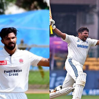 Buchi Babu Trophy: Gaikwad hammers sizzling century after twin failures; Sarfaraz continues to shine with another ton