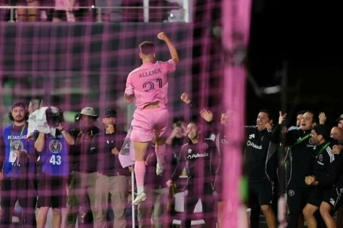 Tadeo Allende's hat trick powers Inter Miami past NYCFC to title match