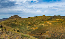 Rattlesnake Hills in Wyoming