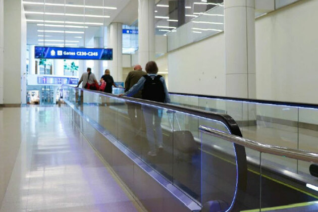 Orlando International Airport Added Moving Walkways at Terminal C