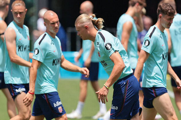 FIFA World Cup 2026: Haaland, Ostigard step up training ahead of Norway's quarter-final against England