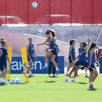 (SP)SPAIN-MADRID-FOOTBALL-LALIGA-WOMEN-ATLETICO DE MADRID-TRAINING SESSION